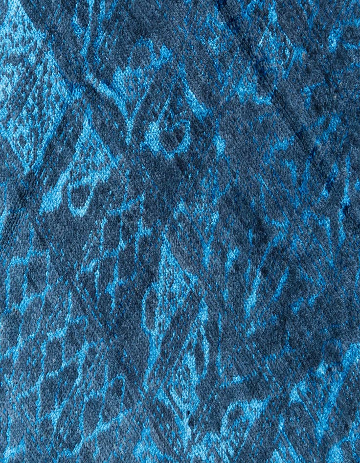 Detail image of 5' 9 x 9' 1  Hand Knotted Moroccan Rug