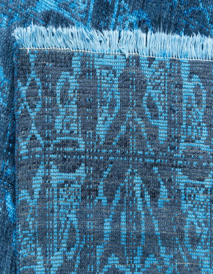 Detail image of 5' 9 x 9' 1  Hand Knotted Moroccan Rug