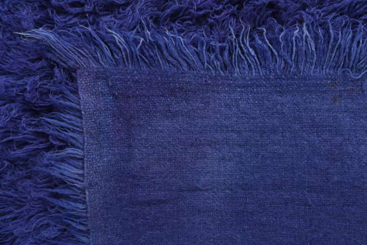195cm x 280cm Noué main Marocain Tapis Laine
