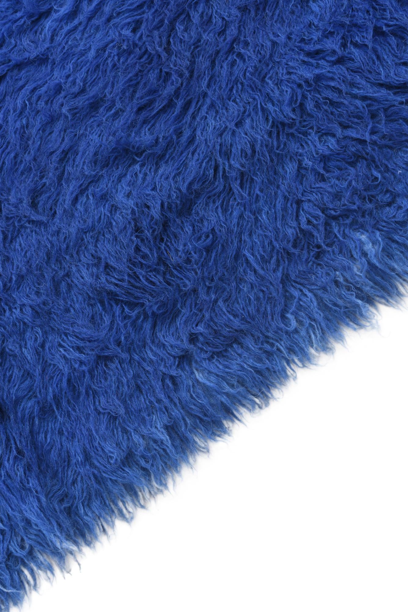 5' x 6' 4 Hand Knotted Moroccan Wool Rug