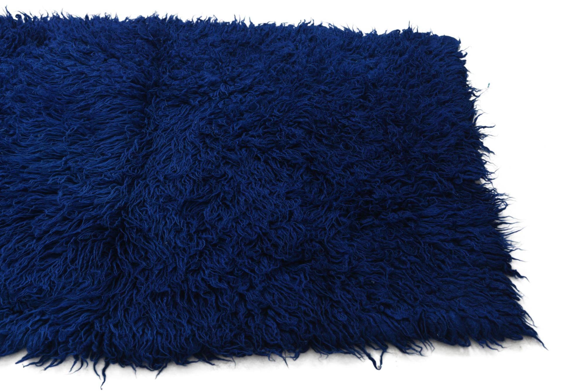 3' 4 x 5' 9 Hand Knotted Moroccan Wool Rug