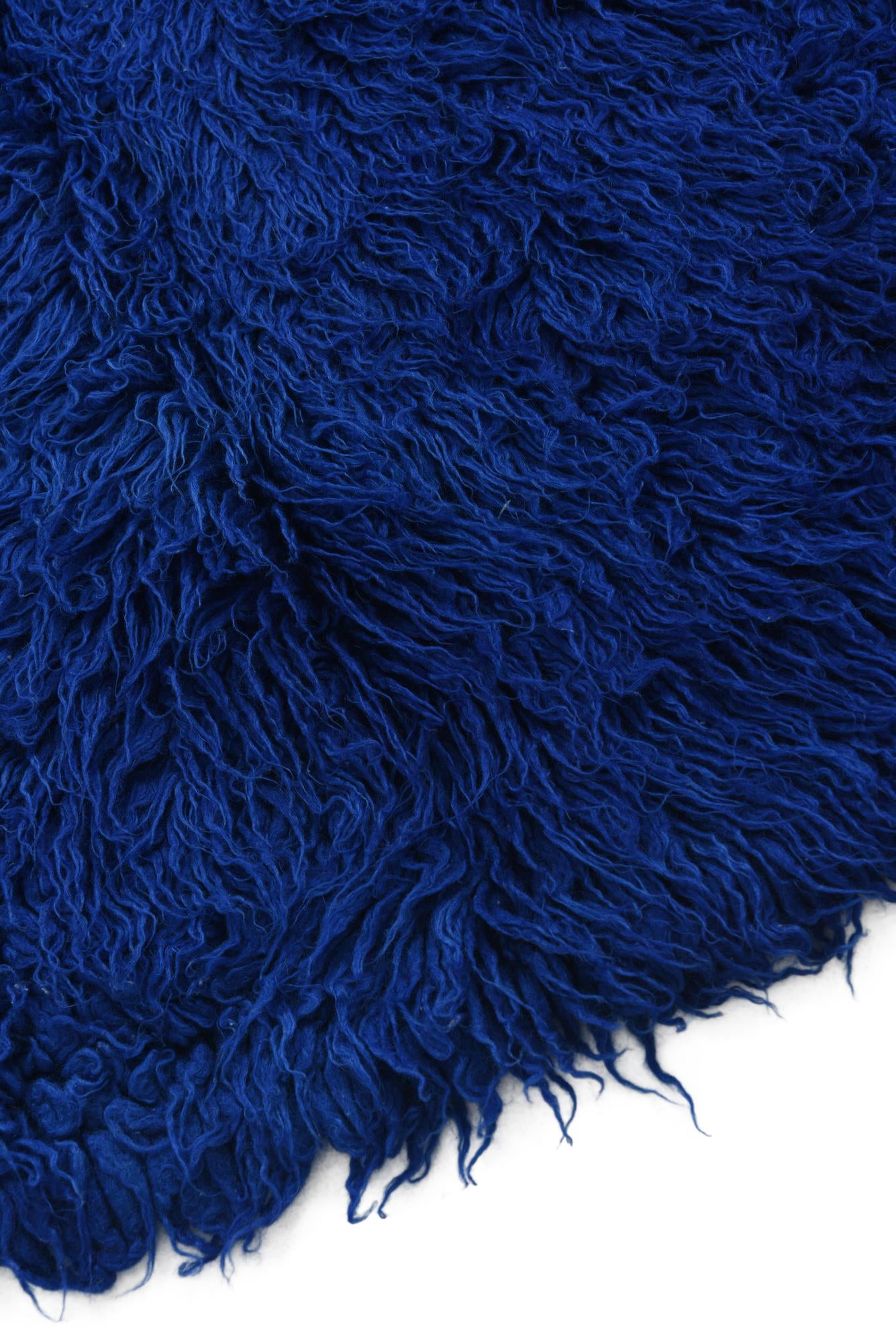 3' 4 x 5' 9 Hand Knotted Moroccan Wool Rug