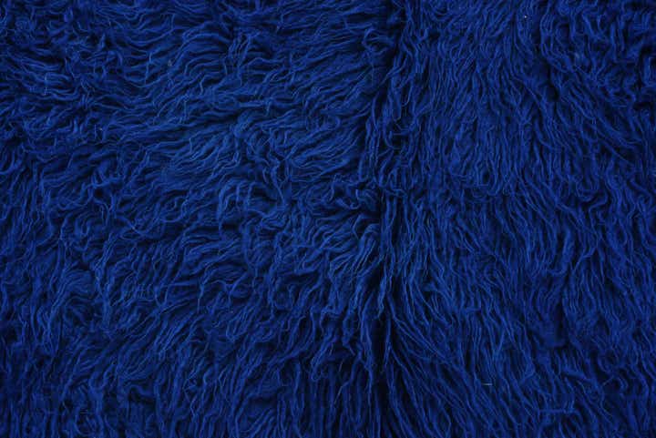 3' 4 x 5' 9 Hand Knotted Moroccan Wool Rug