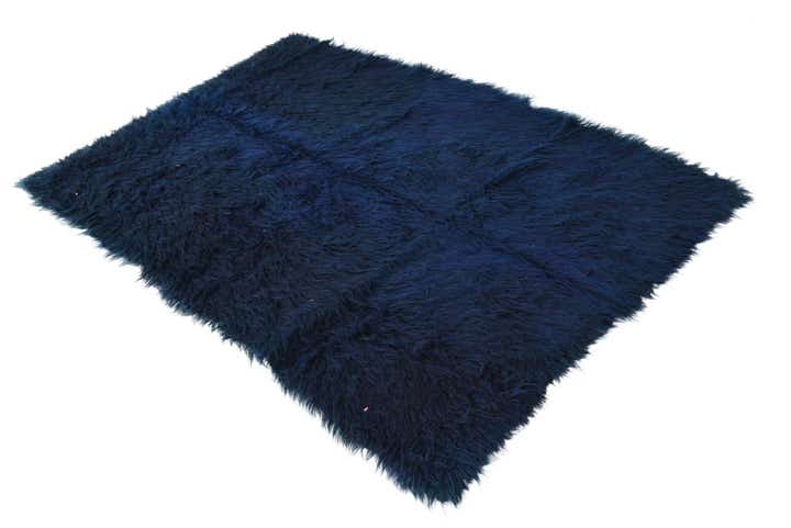 4' 10 x 6' 10 Hand Knotted Moroccan Wool Rug