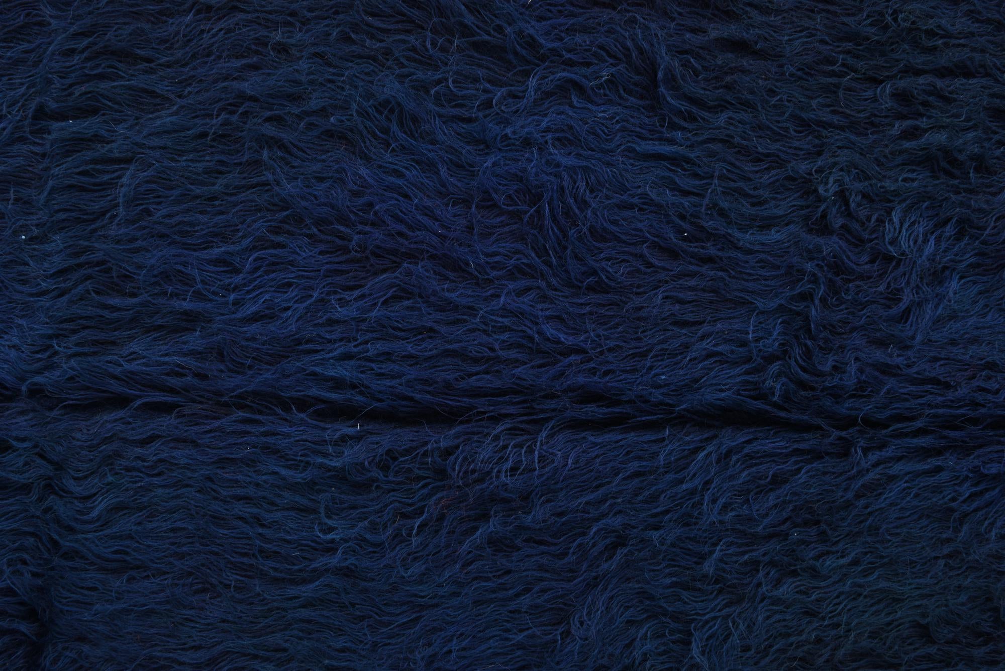 4' 10 x 6' 10 Hand Knotted Moroccan Wool Rug