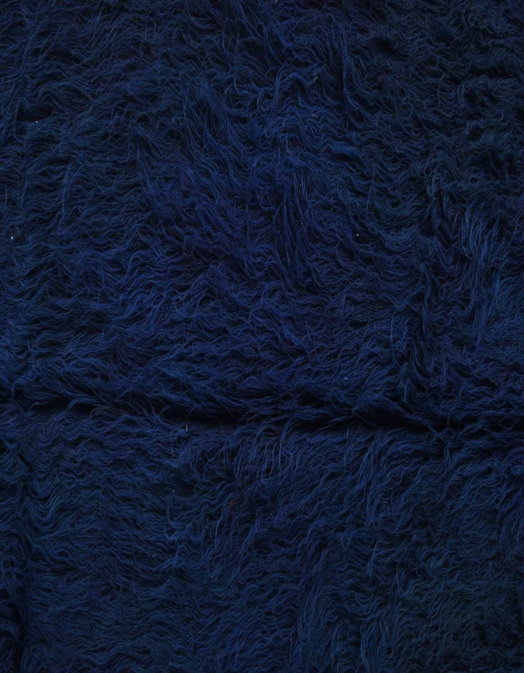 Detail image of 4' 10 x 6' 10  Hand Knotted Moroccan Wool Rug