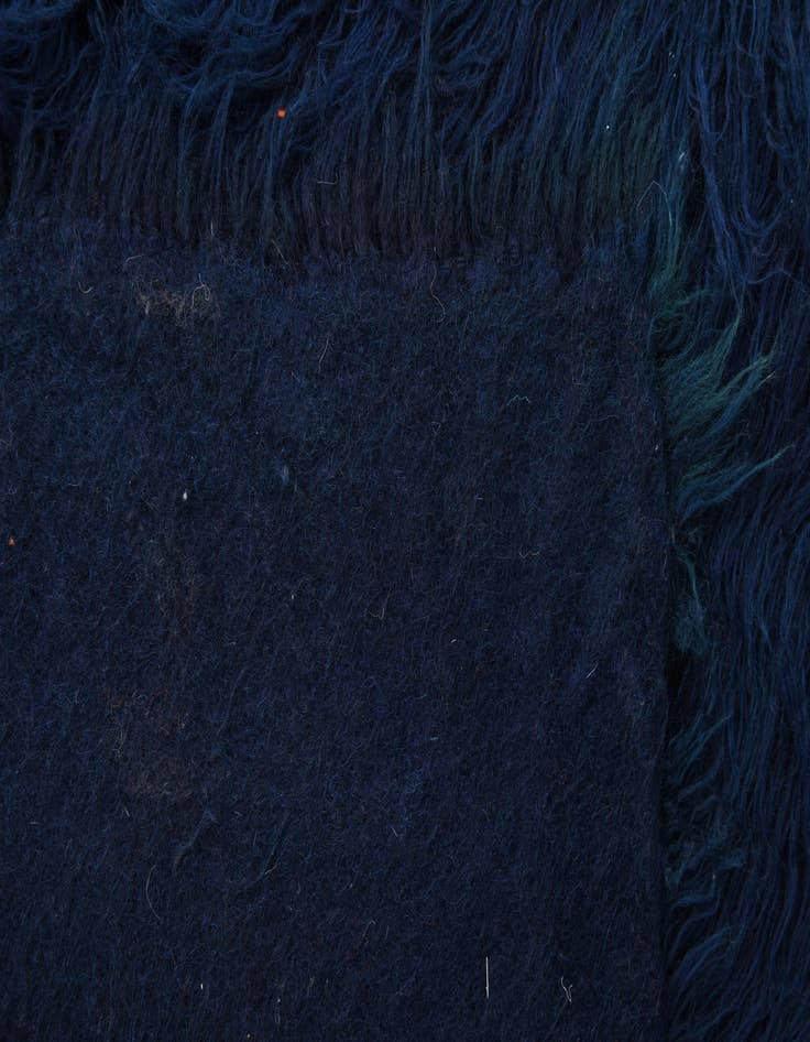 Detail image of 4' 10 x 6' 10  Hand Knotted Moroccan Wool Rug