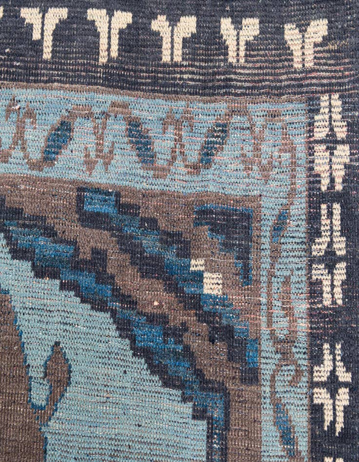 Detail image of 7' 10 x 10' 5  Hand Knotted Moroccan Wool Rug