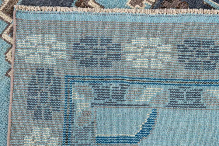 8' 10 x 12' 6 Hand Knotted Moroccan Wool Rug