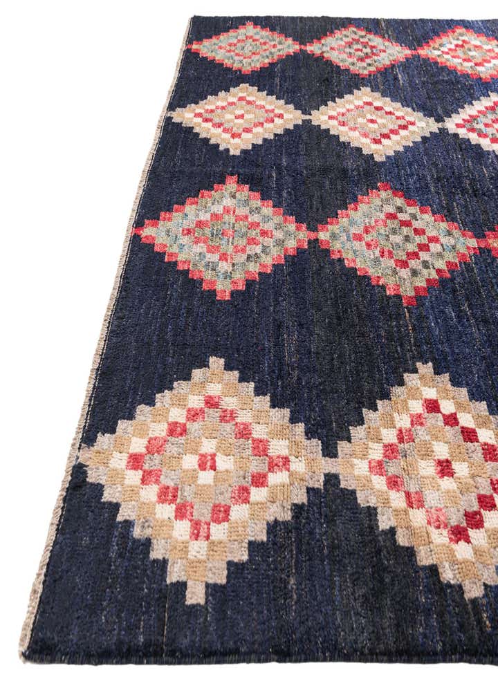 8' 6 x 10' Hand Knotted Moroccan Wool Rug