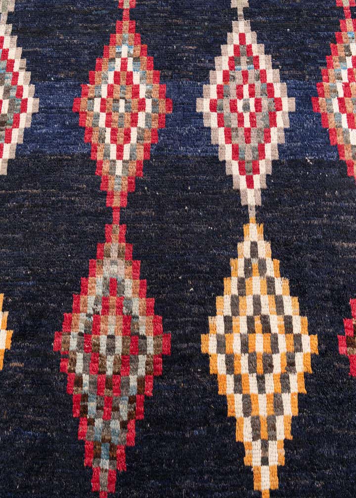 8' 6 x 10' Hand Knotted Moroccan Wool Rug