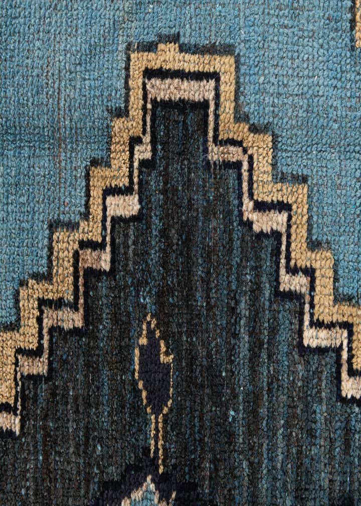8' 10 x 12' 7 Hand Knotted Moroccan Wool Rug