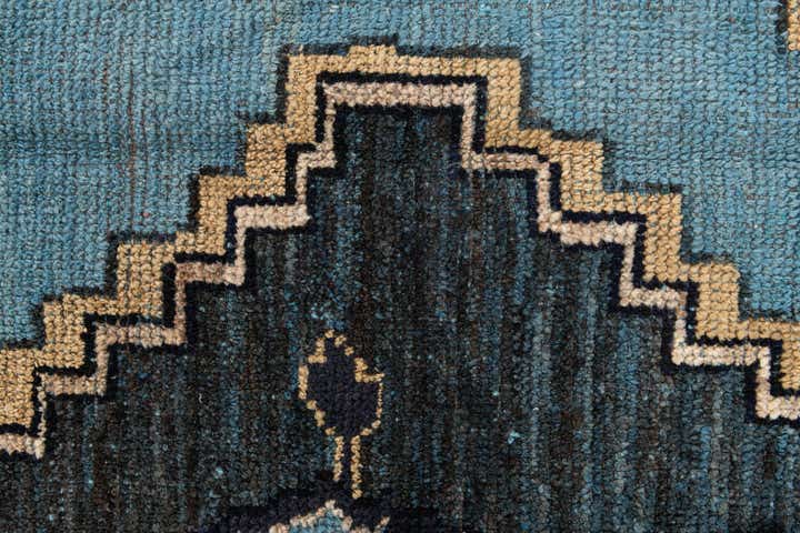 8' 10 x 12' 7 Hand Knotted Moroccan Wool Rug