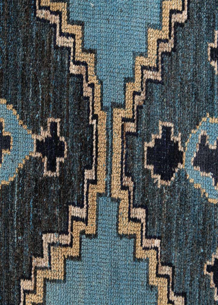 8' 10 x 12' 7 Hand Knotted Moroccan Wool Rug