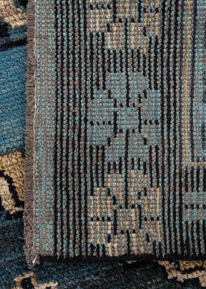 8' 10 x 12' 7 Hand Knotted Moroccan Wool Rug