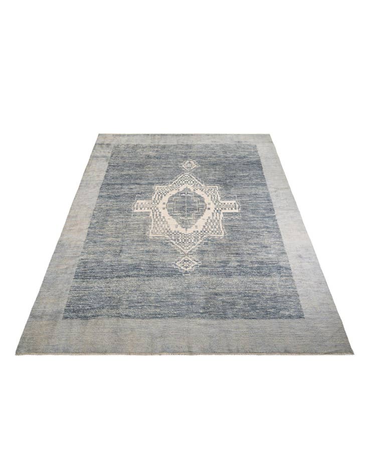 Detail image of 10' 8 x 14' 4  Hand Knotted Moroccan Wool Rug