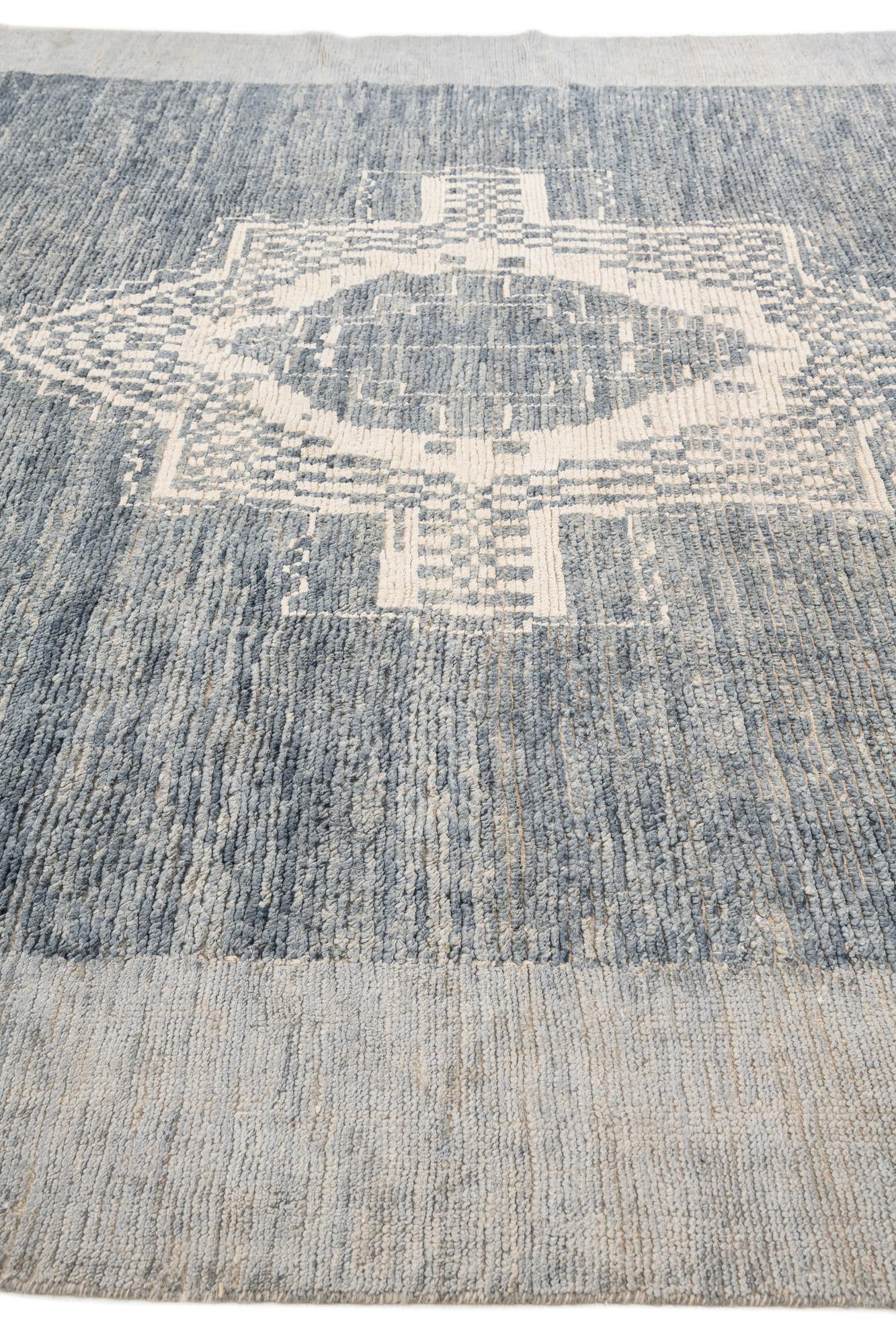 325cm x 435cm anudado a mano marroquí Alfombra Lana