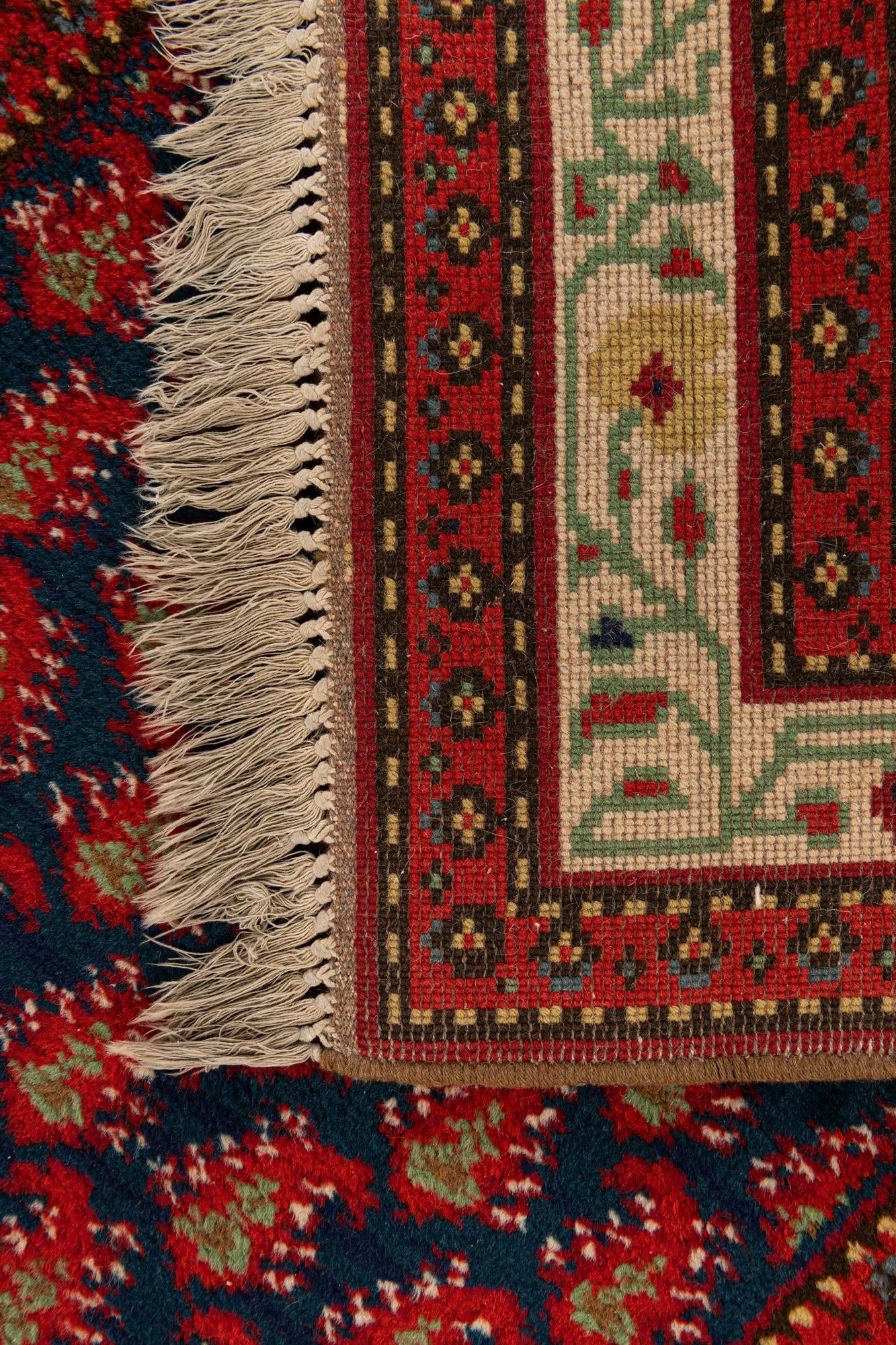 2' 6 x 4' 6 Hand Knotted Moroccan Wool Rug