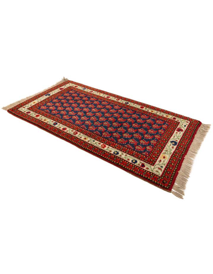 2' 6 x 4' 6 Hand Knotted Moroccan Wool Rug