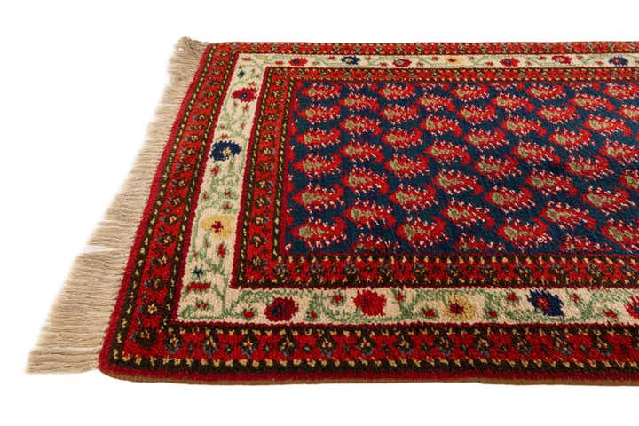 2' 6 x 4' 6 Hand Knotted Moroccan Wool Rug