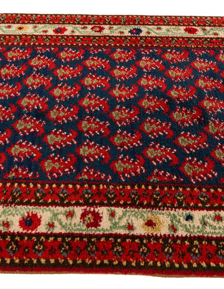 Detail image of 2' 6 x 4' 6  Hand Knotted Moroccan Wool Rug