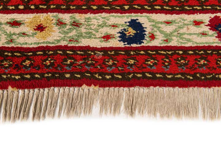 2' 6 x 4' 6 Hand Knotted Moroccan Wool Rug