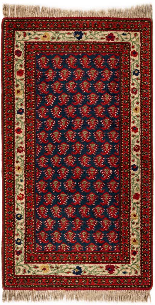 2' 6 x 4' 6 Hand Knotted Moroccan Wool Rug