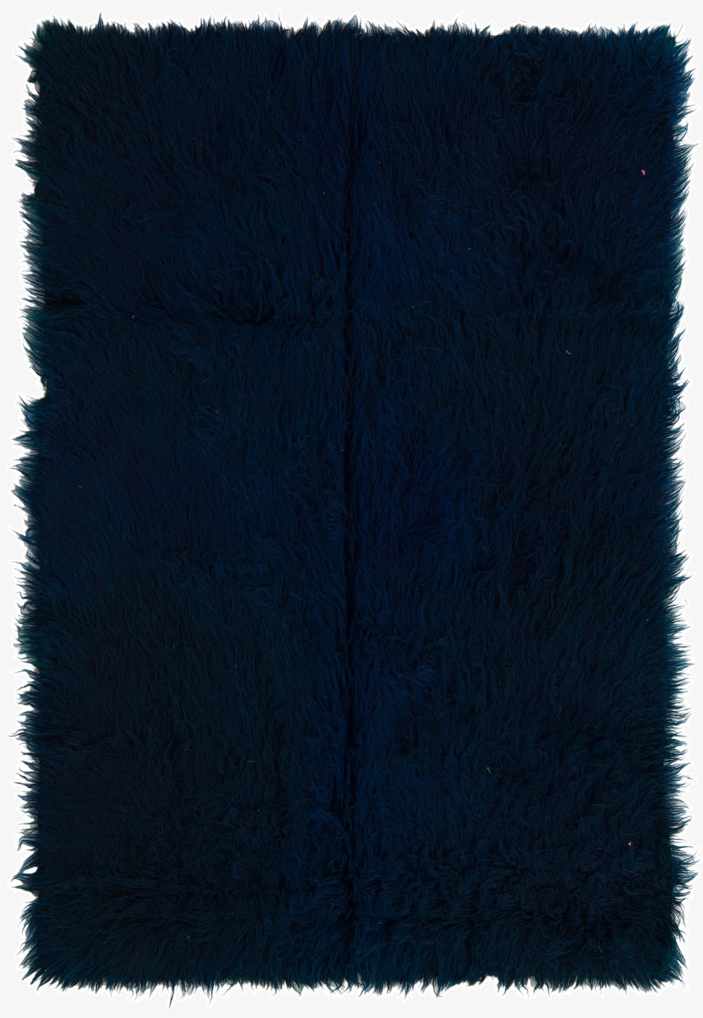 4' 10 x 6' 10  Hand Knotted Moroccan Wool Rug