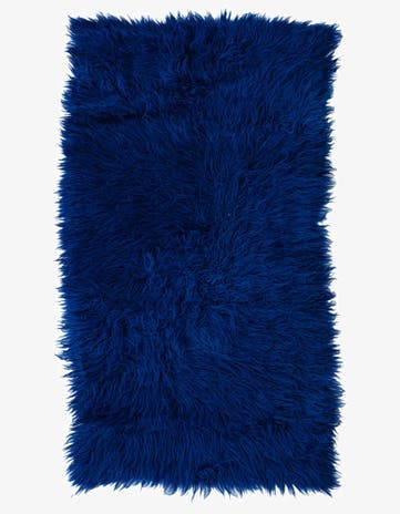 3' x 5' 2 Hand Knotted Moroccan Wool Rug