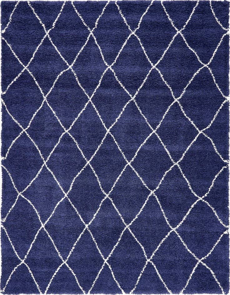 Detail image of 8' x 10' Moroccan Shag Rug