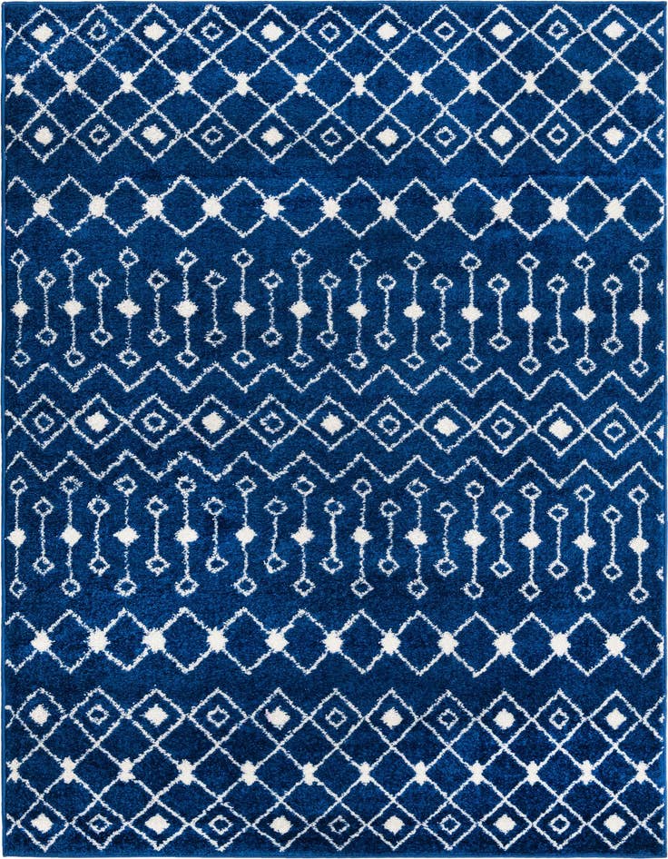 Detail image of 5' 3 x 8' Moroccan Trellis Rug