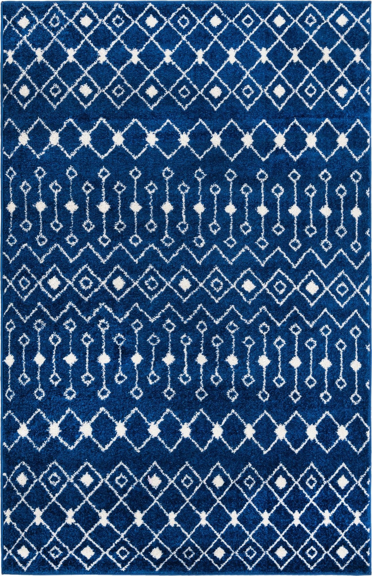 Primary image 5' 3 x 8' Moroccan Trellis Rug