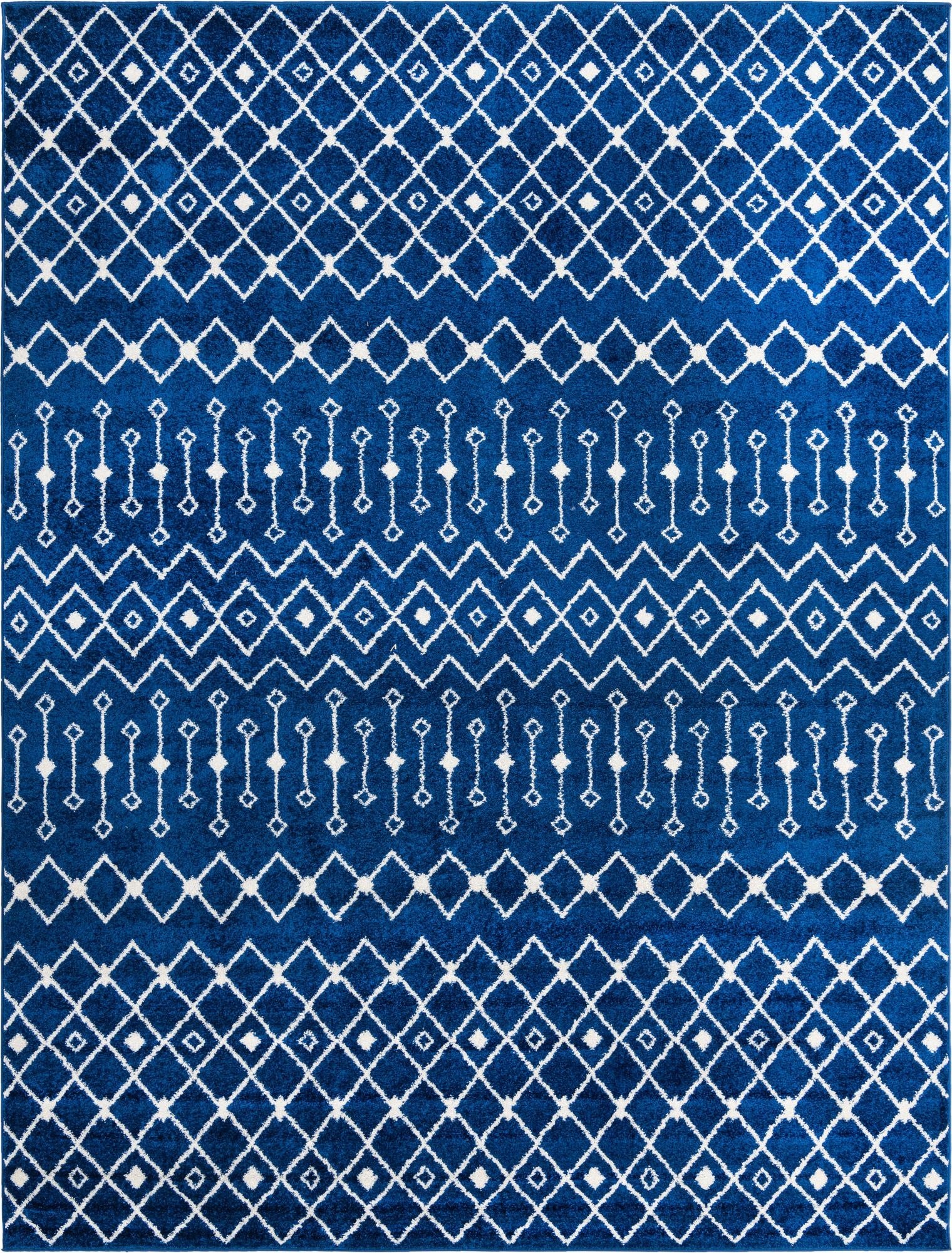 Primary image 10' x 13' Moroccan Trellis Rug