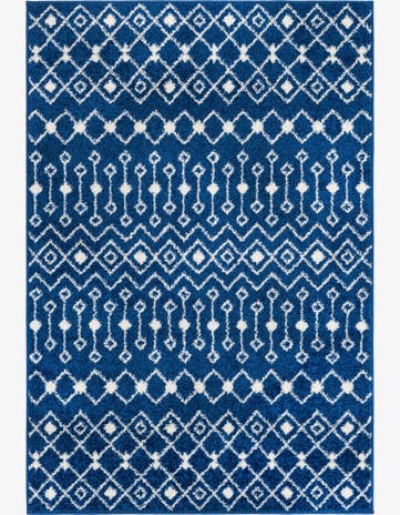 4' x 6' Moroccan Trellis Rug