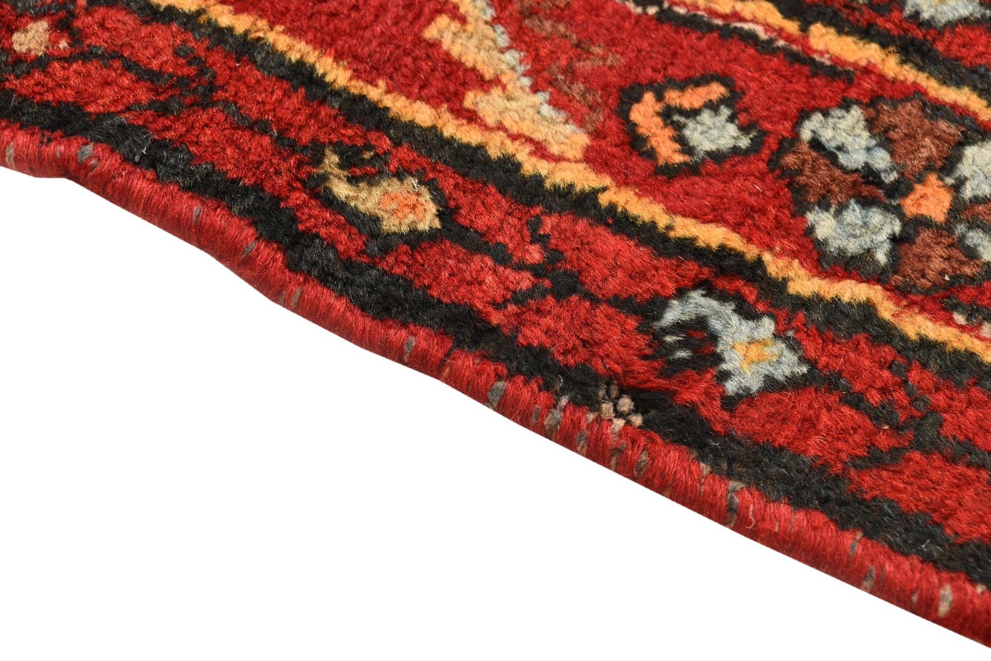 3' 4 x 5' 4 Hand Knotted Nahavand Persian Wool Rug