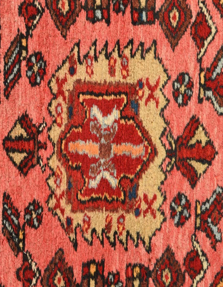 Detail image of 3' 4 x 5' 4 Hand Knotted Nahavand Persian Wool Rug
