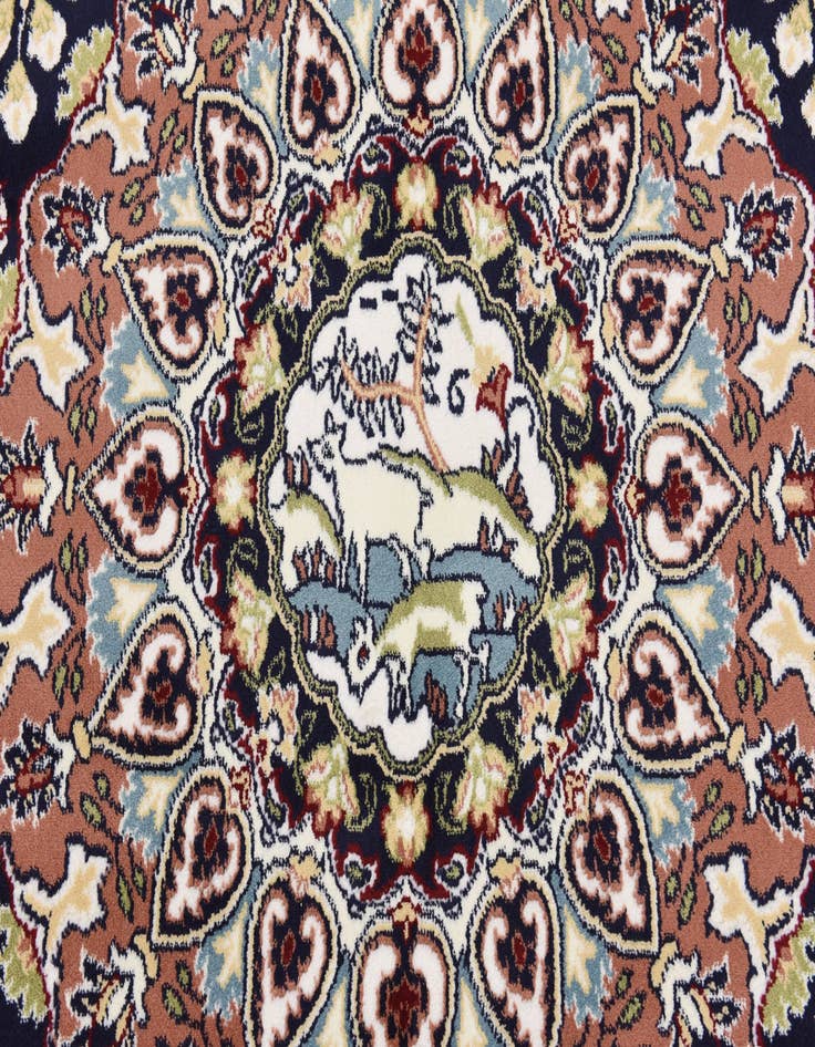 Detail image of 6' 5 x 10' Nain Design Rug