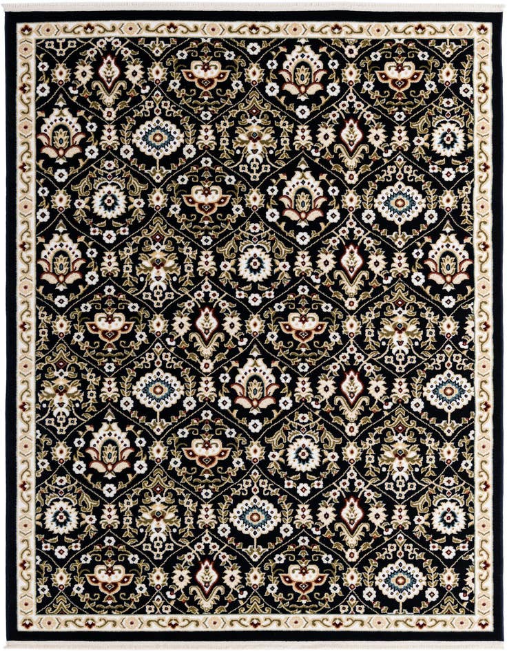 Detail image of 5' 2 x 7' 9 Nain Design Rug