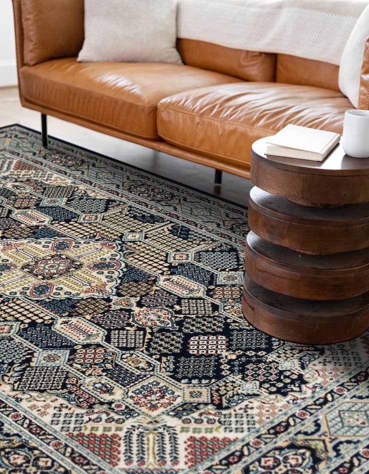 Detail image of 5' x 8' Nain Design Rug