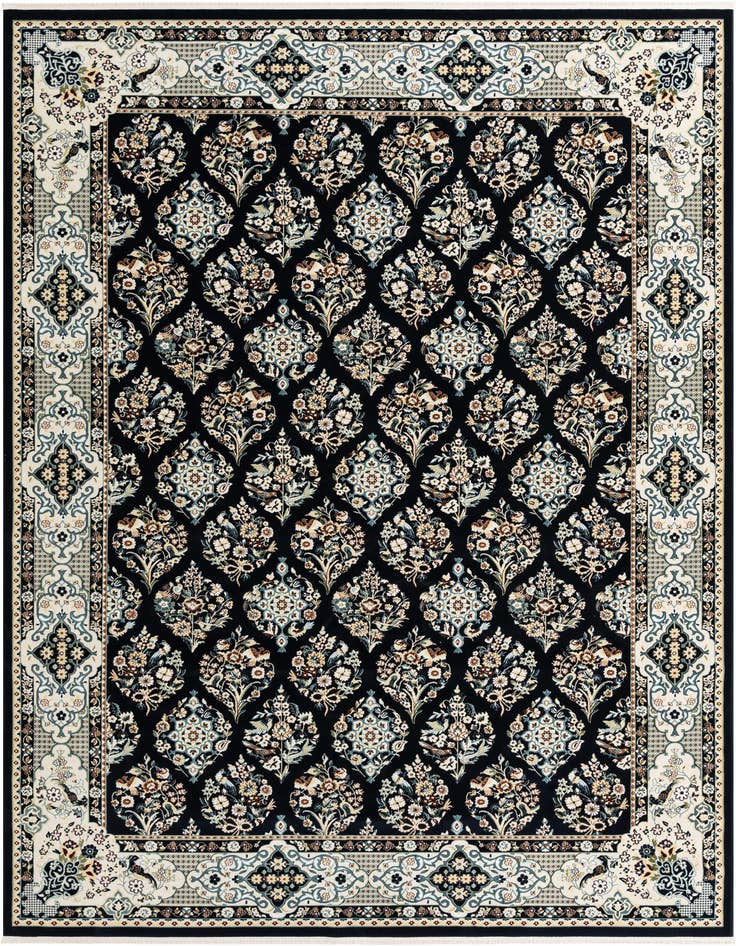 Detail image of 10' x 13' Nain Design Rug