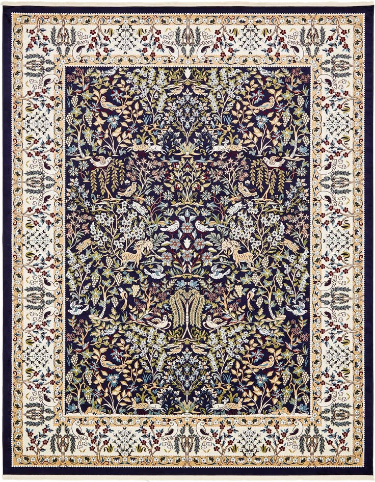 Detail image of 10' x 13' Nain Design Rug