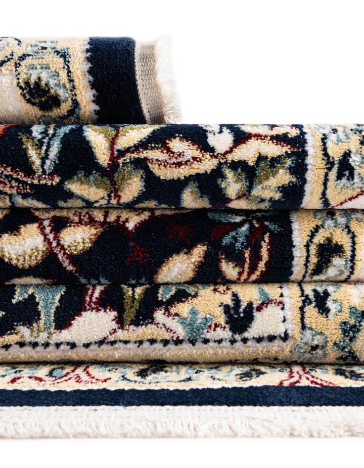Detail image of 5' 3 x 8' Nain Design Rug