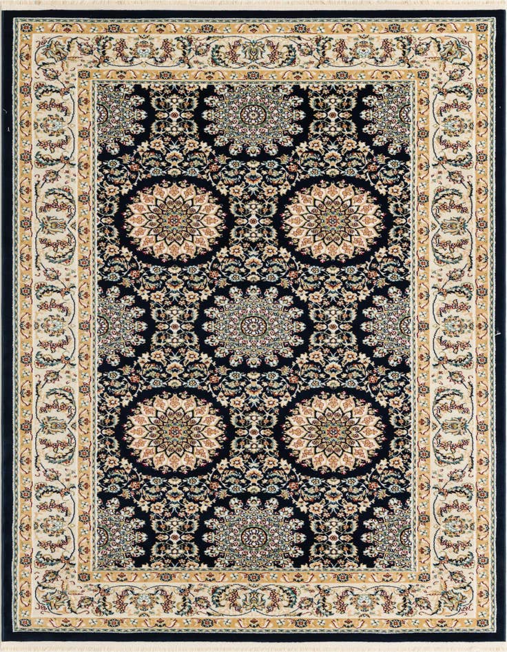 Detail image of 5' x 8' Nain Design Rug