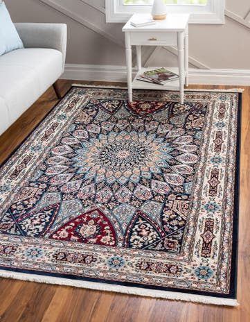 7' 7 x 10' Nain Design Rug