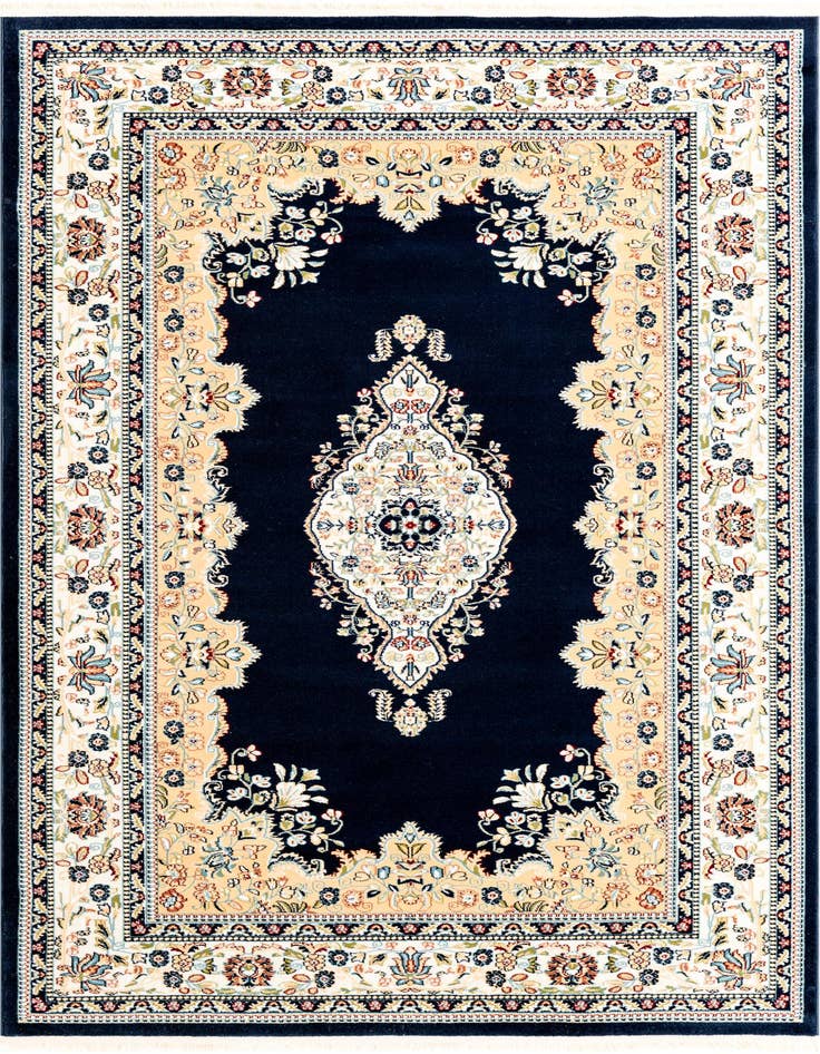 Detail image of 5' 3 x 8' Nain Design Rug