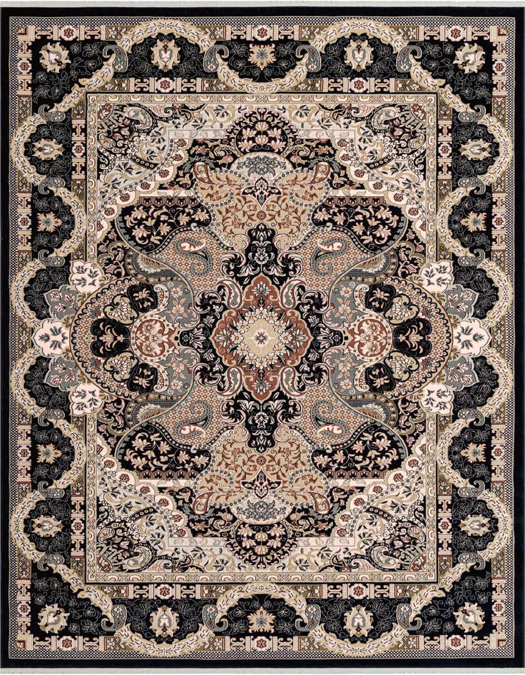 Detail image of 7' 10 x 11' Nain Design Rug