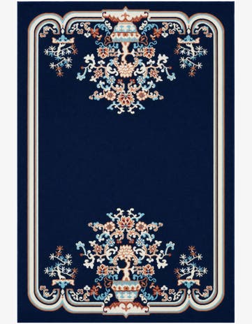 4' x 6' Nain Design Rug