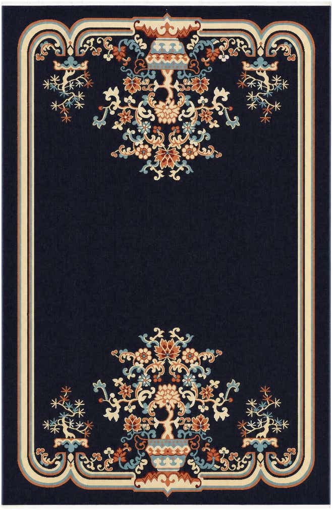 5' 3 x 8' Nain Design Rug