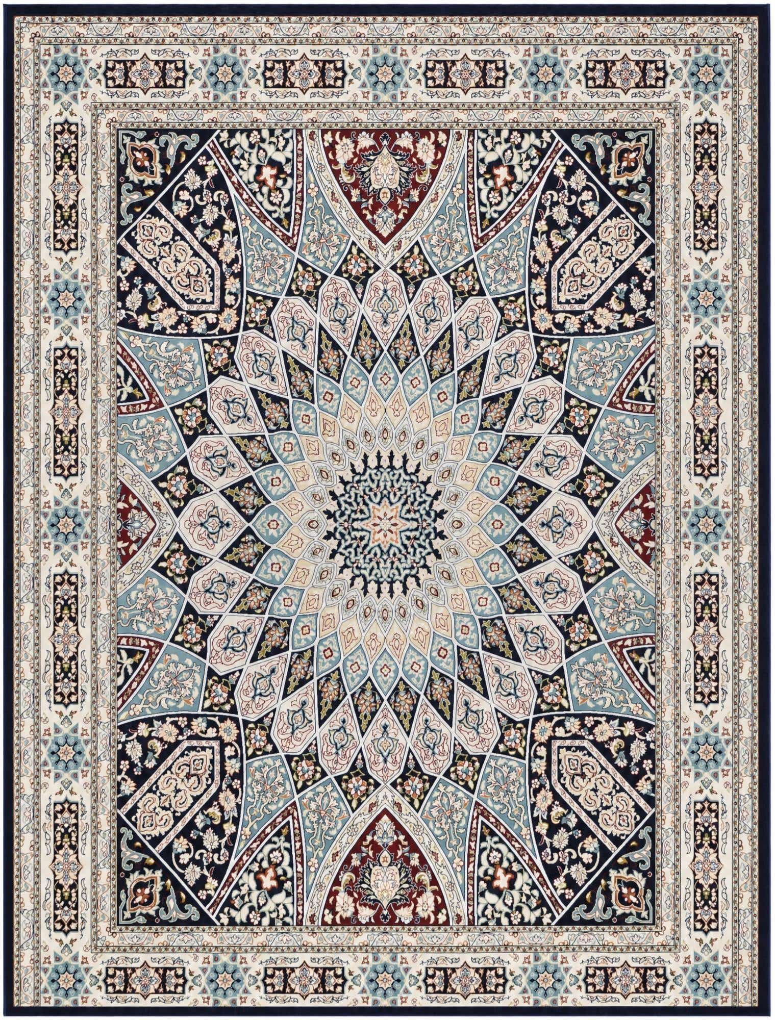 7' 7 x 10' Nain Design Rug