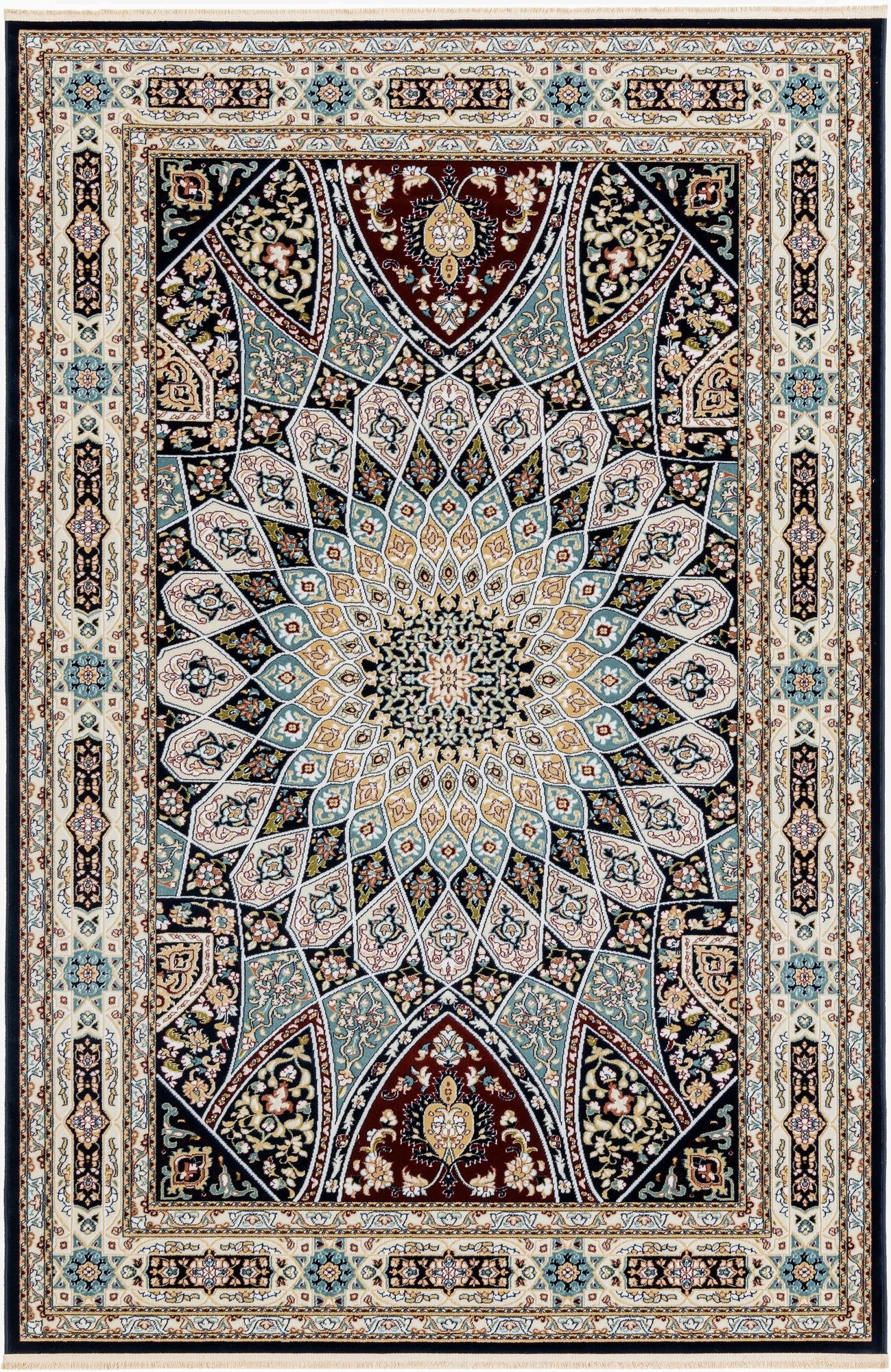 Primary image 6' x 9' Nain Design Rug